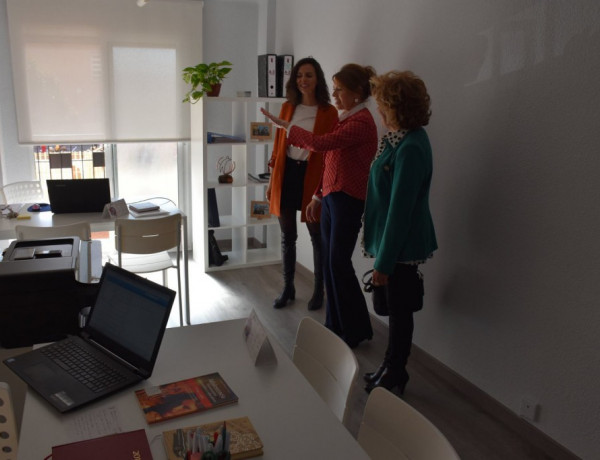 La consejera de Bienestar Social de Castilla-La Mancha, Aurelia Sánchez, visita el Programa de Prevención de Conductas Delictivas de Albacete. Fundación Diagrama. Castilla-La Mancha 2019. 