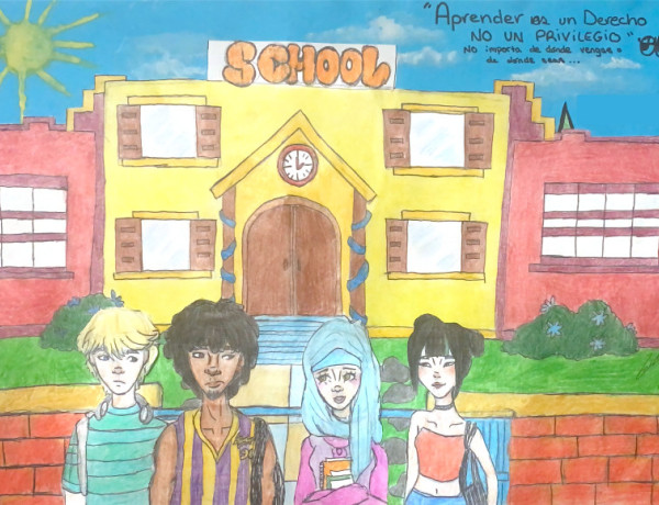 Derechos, obra ganadora del III Concurso de Ilustración DUDH