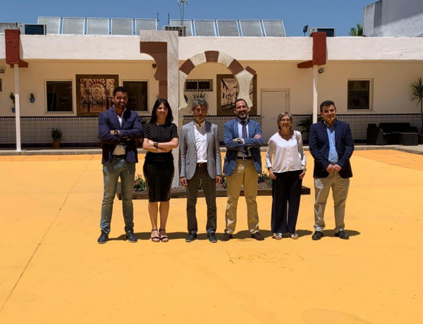 El director general de Justicia Juvenil y Cooperación, Francisco Ontiveros, visita el centro ‘Medina Azahara’ de Córdoba. Fundación Diagrama. Andalucía 2019.