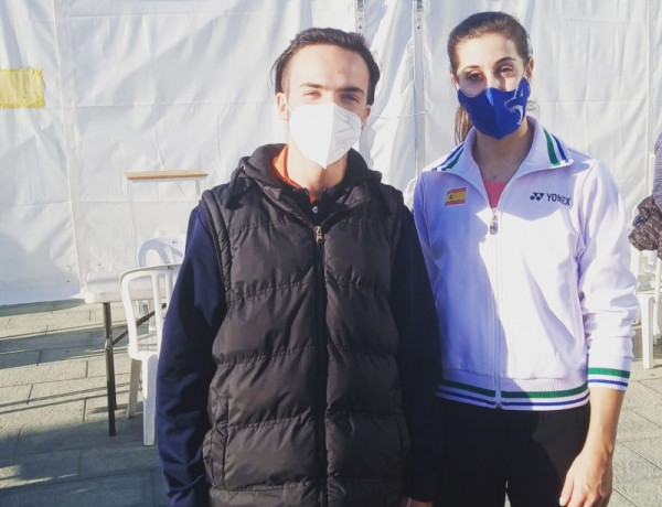Dos jóvenes atendidos en el Programa Labora de Huelva participan como voluntarios en el XXVI Campeonato Mundial de Bádminton.