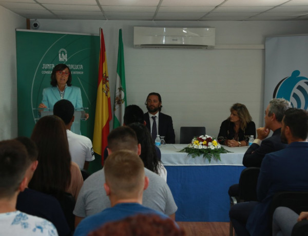 Menores del centro 'Los Alcores' de Carmona (Sevilla) obtienen el título de Graduado en Educación Secundaria Obligatoria. Fundación Diagrama 2017. 