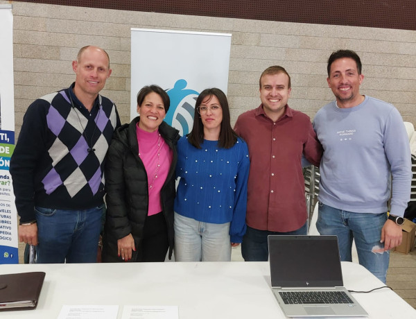 El equipo de Fundación Diagrama que asistió a la feria