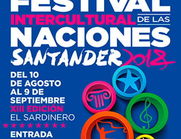Profesionales de Fundación Diagrama en Cantabria participan en el XIII Festival Intercultural de las Naciones. 2018.