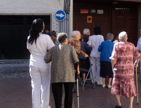 Fiestas de Almodóvar del Campo. Residencia 'San Juan de Ávila'. Fundación Diagrama 2017. 