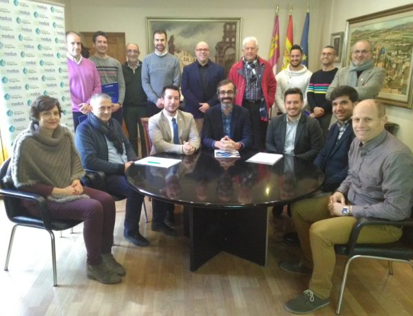 El Ayuntamiento de Caudete muestra su apoyo institucional a la Red Nodus de Fundación Diagrama. Fundación Diagrama. Castilla-La Mancha 2018.