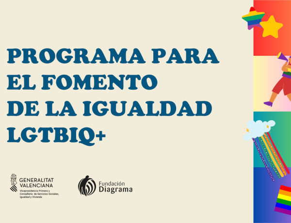 Fundación Diagrama inicia el Programa para el fomento de la igualdad LGTBIQ+ en centros educativos de las provincias de Valencia y Castellón