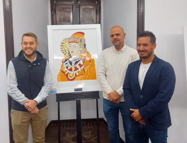 El concejal Mariano Valera, junto a Antonio García y Cristóbal Úbeda