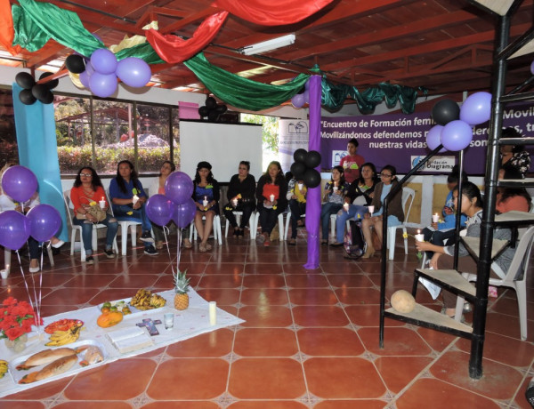 Profesionales de Fundación Diagrama en Cantabria asisten al encuentro ‘Formación feminista para la movilización social’ celebrado en Nicaragua. Cooperación 2017.