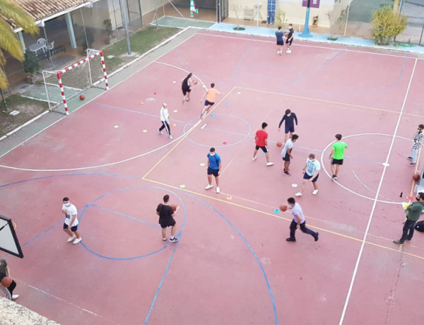 Fundación Diagrama y Fundación Real Madrid ponen en marcha una nueva edición de la escuela de baloncesto en la residencia ‘Mariano Ribera’ de Burjassot (Valencia)