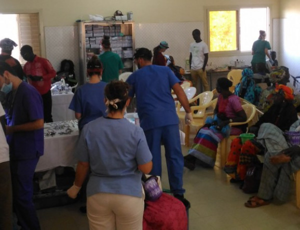 Fundación Diagrama y Dentistas Sin Fronteras colaboran en la realización de cerca de 2.500 intervenciones bucodentales en Sandiara (Senegal). Internacional 2018. 