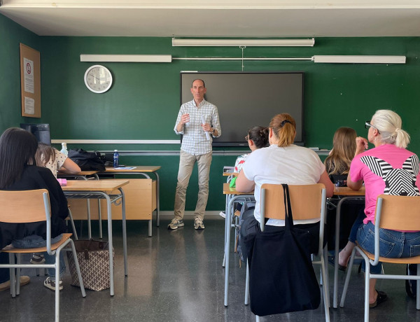 Charla en el IES Fray Ignacio Barrachina de Ibi