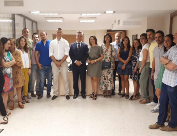 El director general de Justicia Juvenil y la delegada del Gobierno Andaluz visitan el Servicio de Medio Abierto de Jaén