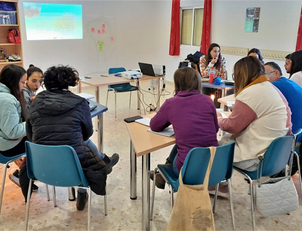Una de las sesiones del taller formativo