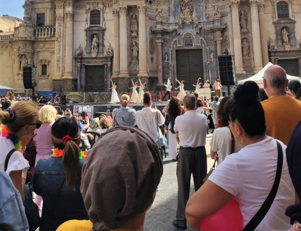 Actividades organizadas en la Plaza Cardenal Belluga de Murcia