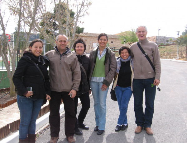 Responsables de la ONG Funsalprodese de El Salvador visitan los proyectos de Fundación Diagrama en la Región de Murcia