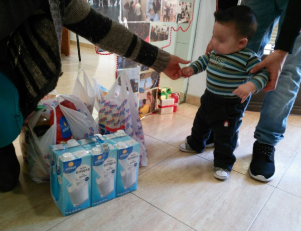 Entrega de las donaciones en Murcia. Fundación Diagrama.