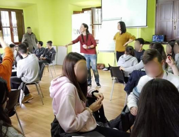 Participación en el proyecto 'Jóvenes y valores'. Fundación Diagrama. Cantabria.