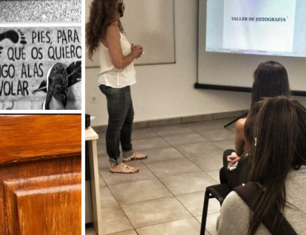 Los jóvenes atendidos en el centro ‘Inagua’ de Las Palmas potencian su creatividad mediante una actividad fotográfica. Fundación Diagrama 2020.