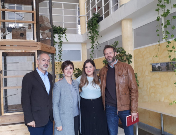 Los jóvenes atendidos en el centro de internamiento ‘Las Lagunillas’ de Jaén asisten a unas charlas impartidas por internos del centro penitenciario de la provincia. Fundación Diagrama. Andalucía 2019. 