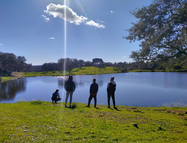 Los jóvenes atendidos en el centro ‘Odiel’ de Huelva realizan diversas actividades lúdicas y deportivas en la última semana del año