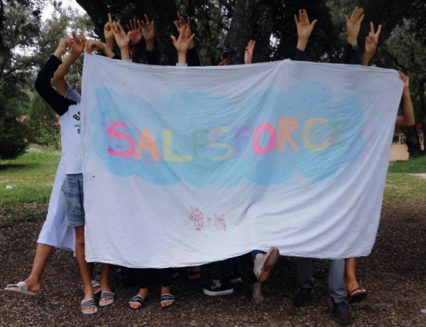 Los jóvenes atendidos en el Hogar de Acogida ‘Casa de Campo’ (Madrid) realizan una yincana educativa 