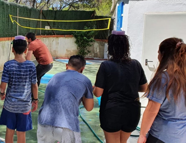 Los jóvenes atendidos en la Residencia ‘Torrent III’ (Valencia) llevan a cabo varias actividades para celebrar el primer aniversario del recurso. Fundación Diagrama. Comunidad Valenciana 2020. 
