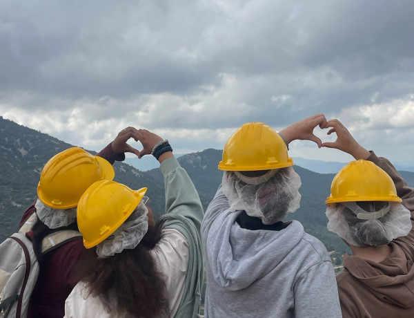 Jóvenes Residencia Baix Maestrat visitan el Parc Miner del Maestrat