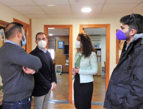 Jóvenes del centro ‘El Limonar’ de Alcalá de Guadaíra (Sevilla) participan en una masterclass sobre lenguaje de rap. Fundación Diagrama. Andalucía 2022