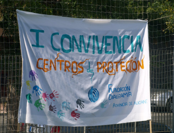 Los jóvenes atendidos en los centros de protección gestionados por Diagrama en la provincia de Alicante celebran una jornada de convivencia. Comunidad Valenciana 2019. 