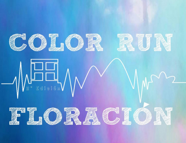 Los jóvenes del hogar ‘Sierra de Quibas’ de Abanilla (Murcia) participan en una nueva edición del Color Run Floración de Cieza. Fundación Diagrama. Murcia 2019.