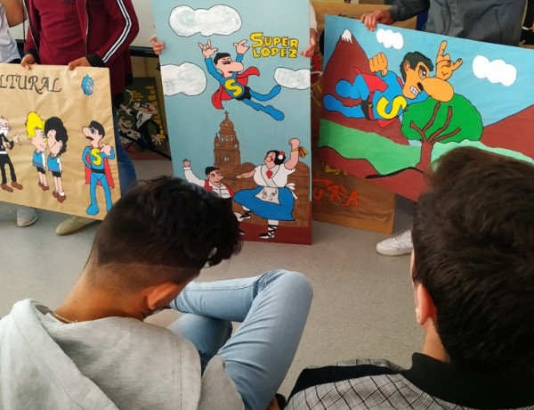 Los jóvenes atendidos en el centro ‘La Zarza’ de Abanilla (Murcia) celebran una Semana Cultural centrada en el mundo de los cómics. Fundación Diagrama. Murcia 2019. 