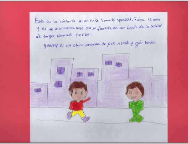 Los jóvenes del Piso Asistido 'Migjorn' de Tortosa (Tarragona) cuentan la historia de su vida en forma de cuento infantil. Fundación Diagrama. Cataluña 2020. 