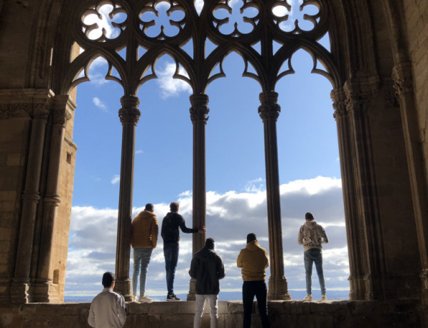 Los jóvenes atendidos en el Piso de Inserción Laboral ‘El Torroner’ de Bellpuig descubren el patrimonio histórico y cultural de Lleida. Fundación Diagrama. Cataluña 2019. 