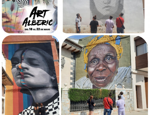 Jóvenes del Programa de Medio Abierto de la provincia de Valencia disfrutan del festival ArtAlberic. Fundación Diagrama. Comunidad Valenciana 2022.