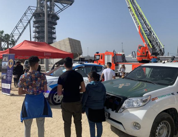 Los jóvenes de la residencia ‘Anassim’ de Llanera de Ranes participan en numerosas actividades por el XX aniversario del 112 en la Comunidad Valenciana. Fundación Diagrama. 2020.