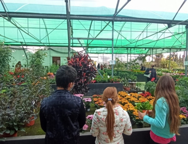Los jóvenes de la residencia 'Sant Sebastià' de Vinaròs (Castellón) participan en el taller medioambiental ‘Creando con la naturaleza’