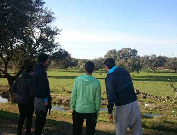 Menores del centro 'Las Lagunillas' de Jaén. Jornadas de sensibilización sobre el cuidad del lince ibérico. Fundación Diagrama. 