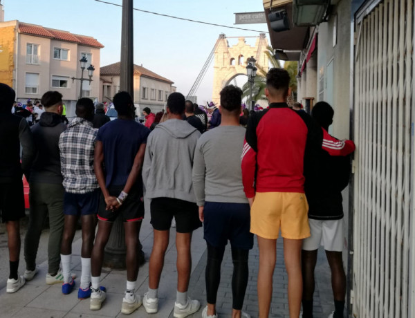 Los jóvenes atendidos en el Centre d'Acollida del Montsià de Amposta (Tarragona) participan en una nueva edición de la carrera de San Silvestre. Fundación Diagrama. Cataluña 2019. 