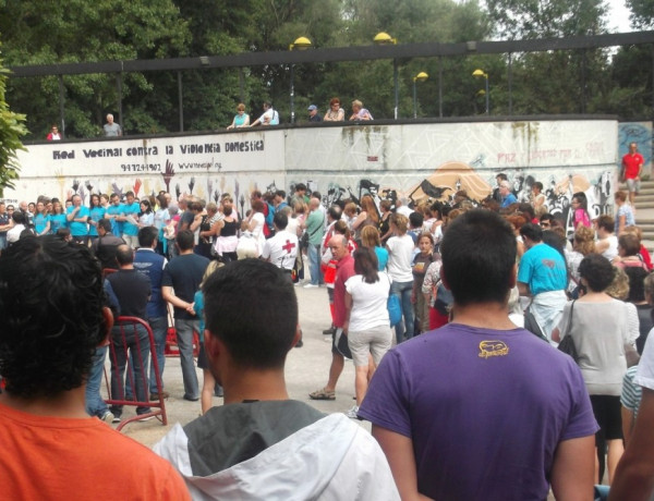 Jóvenes del Centro Virgen de Valvanera de Logroño participan en la ‘IX Marcha Vecinal contra la violencia doméstica’ de La Rioja