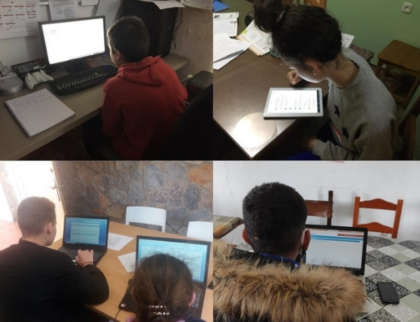 Más de medio centenar de jóvenes atendidos en el Programa Labora de Andalucía realizan cursos de formación de manera telemática durante el confinamiento. Fundación Diagrama 2020.