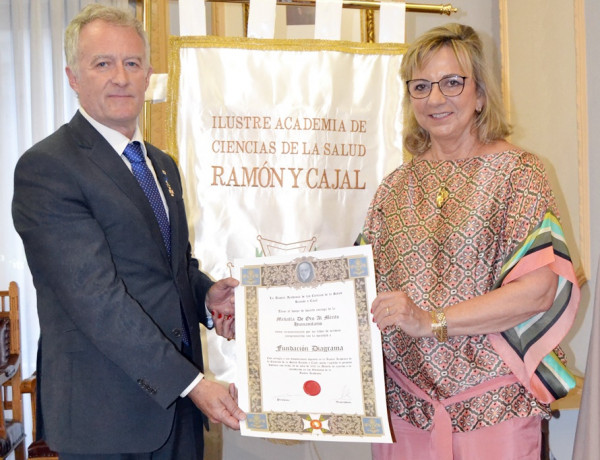Fundación Diagrama recibe la Medalla al Mérito Humanitario otorgada por la Academia de Ciencias de la Salud Ramón y Cajal. Fundación Diagrama 2018.
