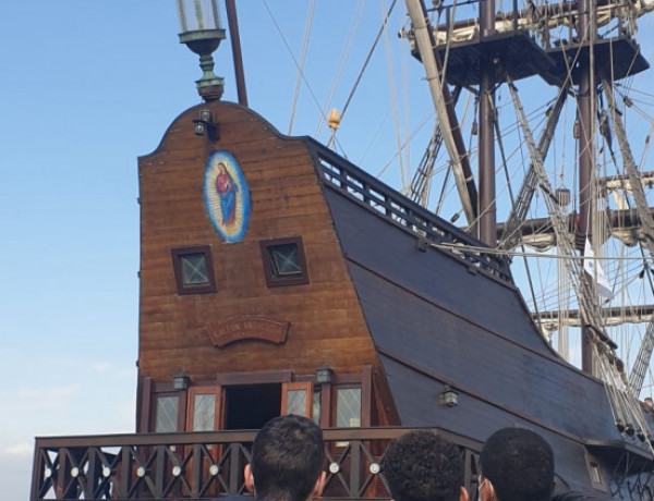 Menores atendidos en el centro ‘Odiel’ de Huelva descubren la historia de las grandes expediciones marítimas en Exploraterra 2022