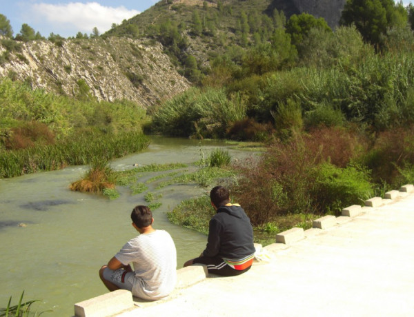 Los menores atendidos en el centro ‘Anassim’ de Llanera de Ranes (Valencia) realizan una visita a la localidad de Xátiva. Fundación Diagrama. Comunidad Valenciana 2018. 