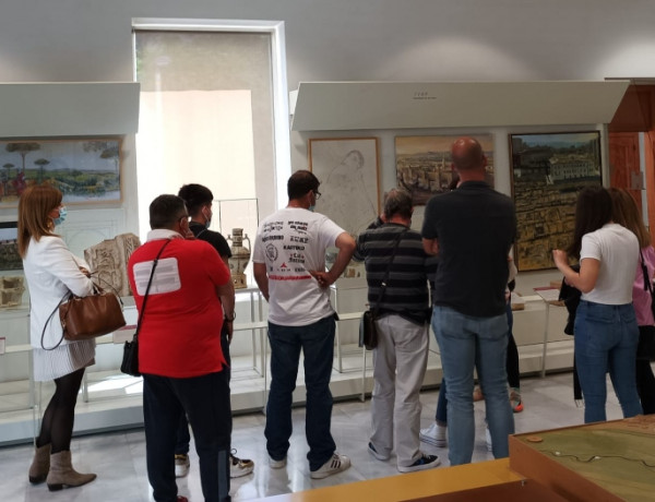 El Museo de la Ciudad de Murcia abre sus puertas a las personas atendidas en el centro de día ‘Heliotropos’ de Pueblo de Soto. Fundación Diagrama 2022.