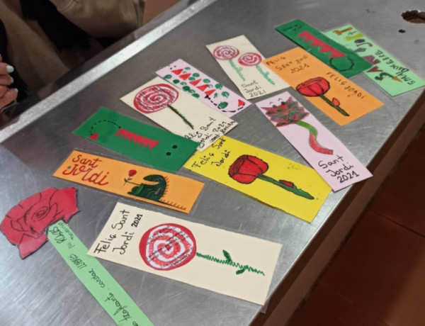 Numerosos centros y programas gestionados por Fundación Diagrama en Cataluña celebran el día de Sant Jordi con la puesta en marcha de varias actividades