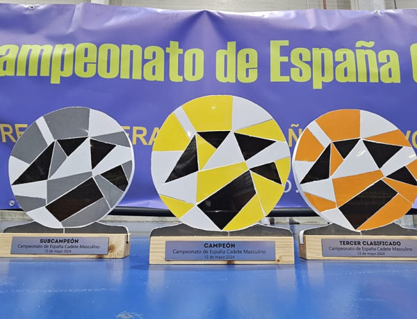 Trofeos elaborados por las personas jóvenes de la residencia Pi Gros