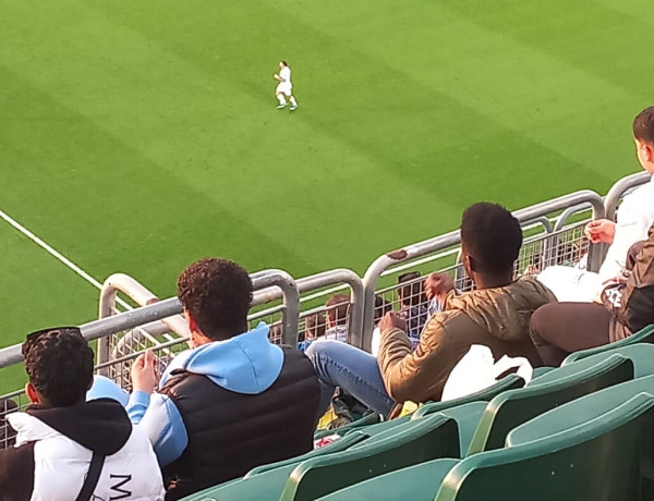 Los jóvenes, en el partido del Elche CF contra la SD Amorebieta