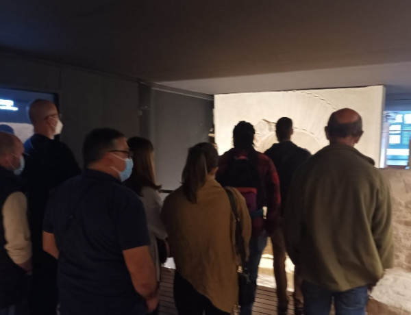 Las personas atendidas en el centro de día ‘Heliotropos’ descubren la historia del Conjunto Monumental de San Juan de Dios de Murcia. Fundación Diagrama 2022
