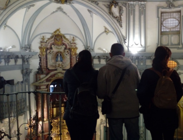 Las personas atendidas en el centro de día ‘Heliotropos’ visitan el Conjunto Monumental de San Juan de Dios de Murcia. Fundación Diagrama. Murcia 2018. 