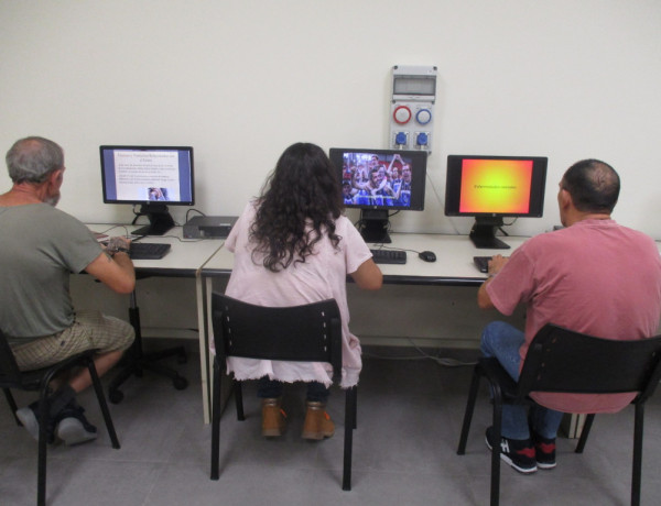 Las personas atendidas en el centro sociosanitario ‘Cristo de los Mineros’ de La Unión realizan varias actividades con motivo del Día Mundial de la Salud Mental. Fundación Diagrama. Murcia 2019. 